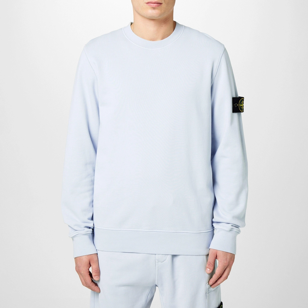 Stone Island Crewneck Sweater - Cielo V0041